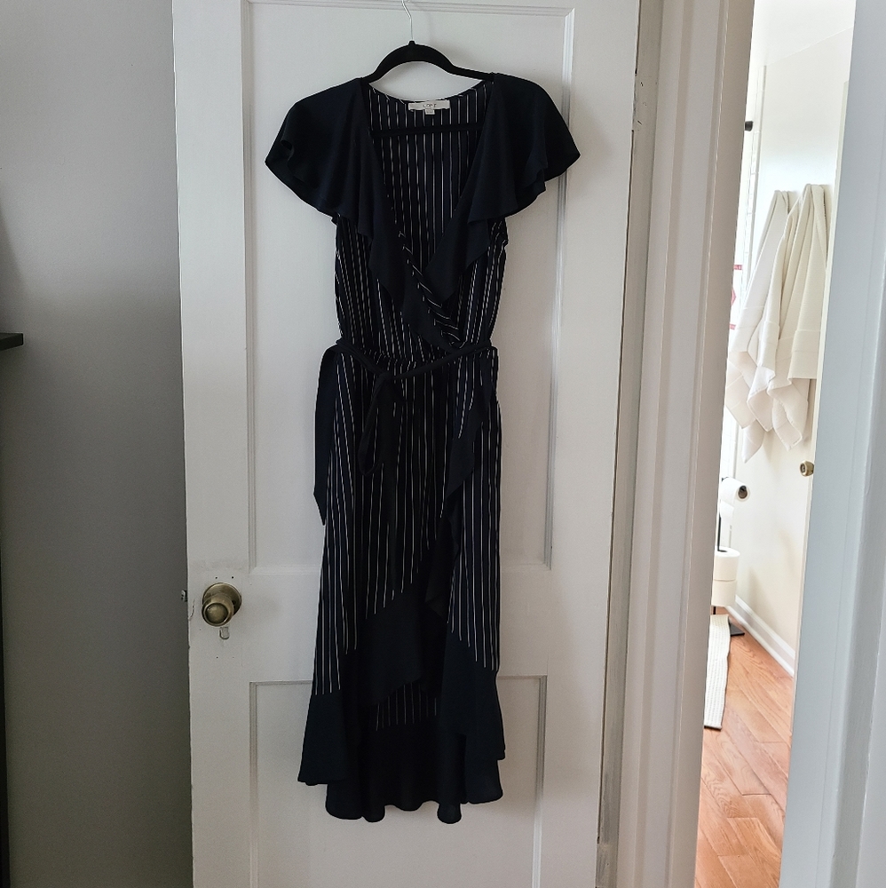 Loft faux wrap dress - Picture 2 of 8